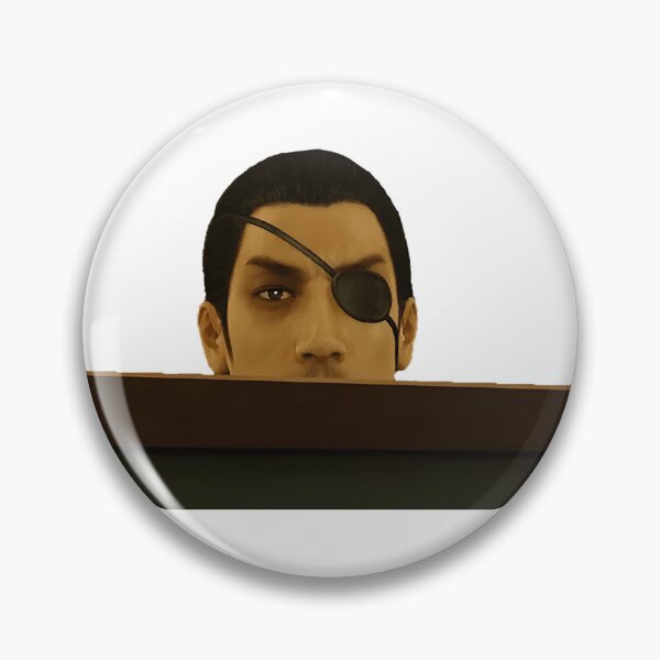 Item preview, Majima Peek Cute Character Illustration Design designed and sold by WAppels.