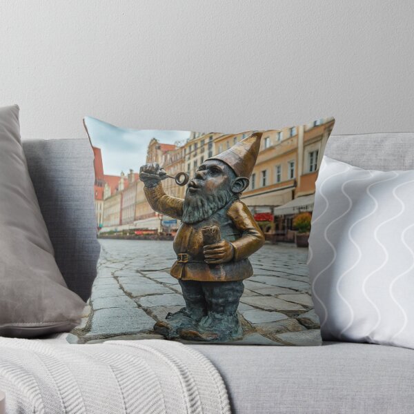 Item preview, Gnome Blowing Bubbles Art Print – Bubbles Gift, Poland Travel Decor designed and sold by Purrfecta.