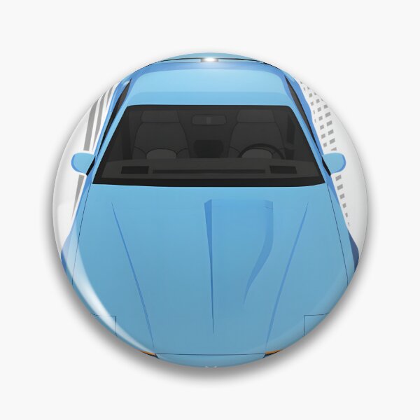 Item preview, Pontiac Firebird Formula Classic Muscle Car Illustration in Light Blue designed and sold by Rukshan Rajapaksha.