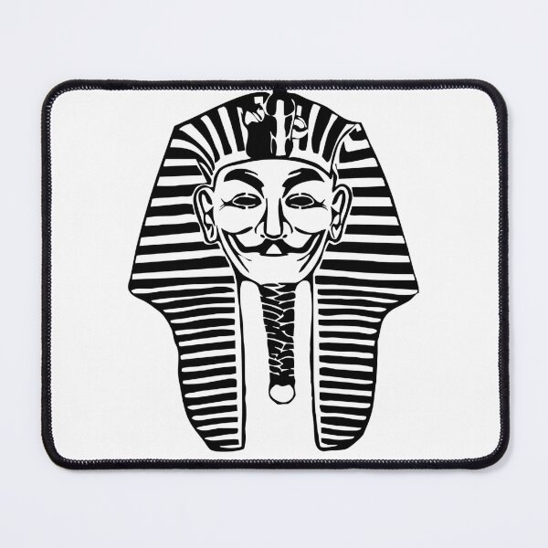 Item preview, King Tut Hacker Mask - Anonymous Tutankhamun Egyptian Mashup designed and sold by ShabanMerch⭐⭐⭐.