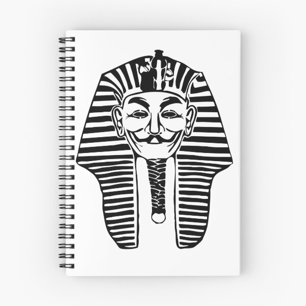 Item preview, King Tut Hacker Mask - Anonymous Tutankhamun Egyptian Mashup designed and sold by ShabanMerch.