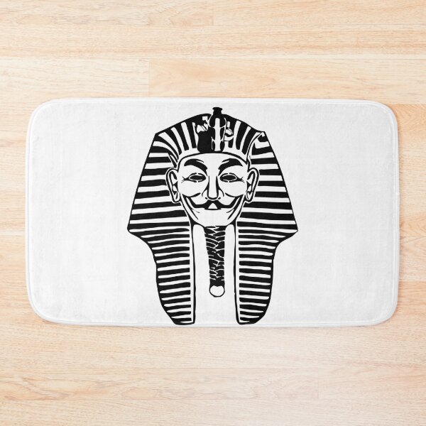Item preview, King Tut Hacker Mask - Anonymous Tutankhamun Egyptian Mashup designed and sold by ShabanMerch.