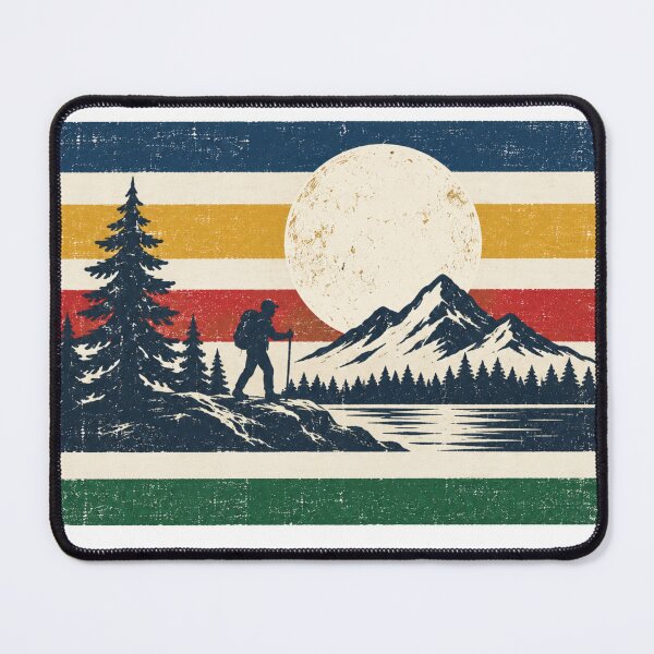 Item preview, Vintage Hiking designed and sold by CampAndCoast.