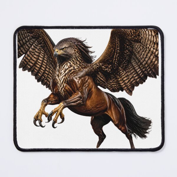 Item preview, Majestic Falcon Stallion Mythical Hybrid Creature designed and sold by Mementoo.