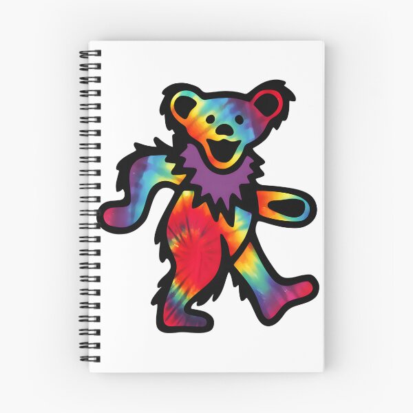 Item preview, Grateful Dancing Dead Hippie Bear Tie Dye Psychedelic Art Design designed and sold by Cagno98.