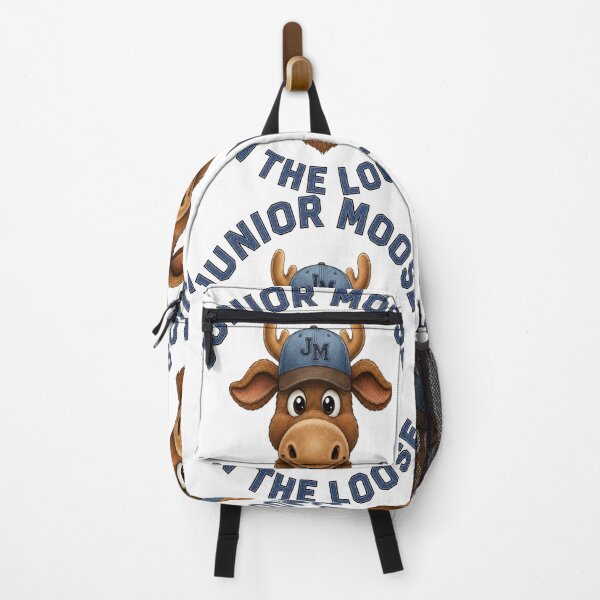 Item preview, Junior Moose On The Loose Cute Animal Art designed and sold by ScenicRoute66.