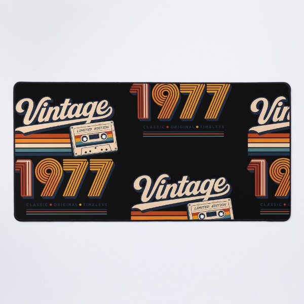 Item preview, Vintage 1977 Retro Cassette Tape - Born In 1977 Birthday Gift designed and sold by FernaRoje.