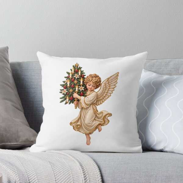 Item preview, Cute Christmas Cherub Angel designed and sold by anak-ilustra.
