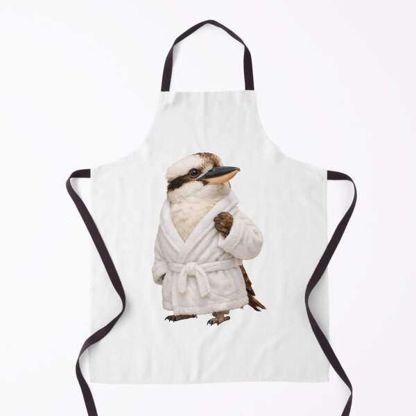 Item preview, Kookaburra Fluffy Bathrobe designed and sold by Sillytoe.
