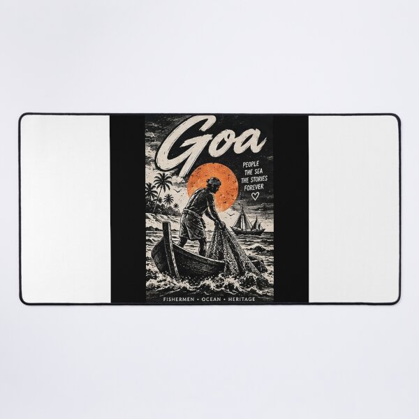 Item preview, Goan Fisherman Heritage Ocean Stories Pride designed and sold by Goanheartprints.