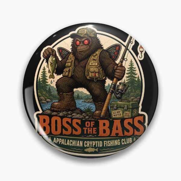 Item preview, Appalachian Cryptid Fishing Club  designed and sold by Fort Chiswell Trading Company.