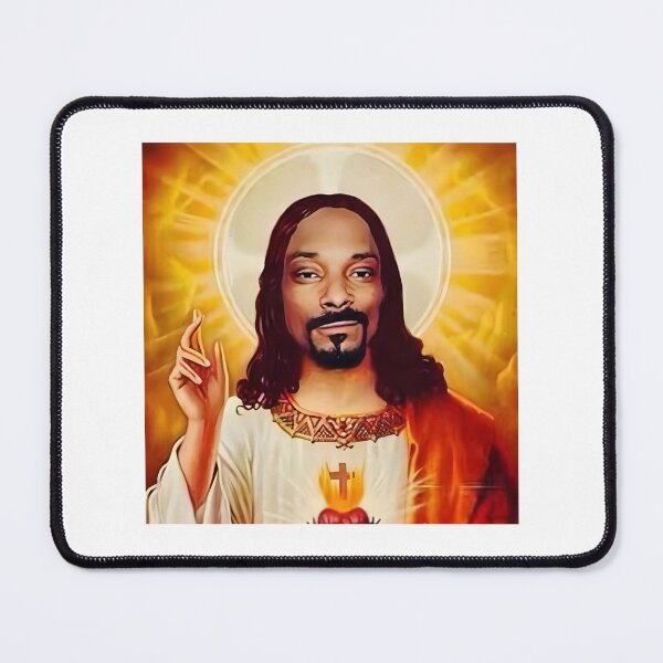 Item preview, Snoop Dogg Inspired Urban Art with Jesus Theme designed and sold by yancylow.
