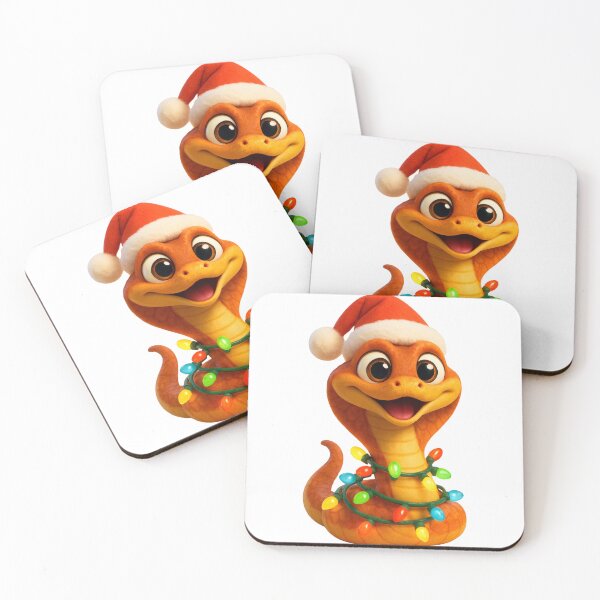 Item preview, Spitting Mozambique Cobra Christmas designed and sold by Sillytoe.