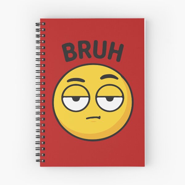 Item preview, Emote Emoji Bored Face Bruh Moment designed and sold by Innovartxt.