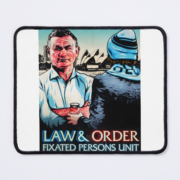 Item preview, LIMITED RUN Law Order Fixated Persons Unit Comedy Podcast Design by Nordacious designed and sold by ColeMck.