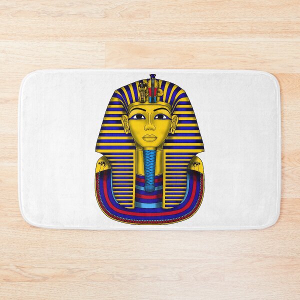 Artikelvorschau, Farbenfrohe Tutanchamun-Maske – Pop-Art-Grafik eines ägyptischen Pharaos entworfen und verkauft von ShabanMerch⭐⭐⭐.
