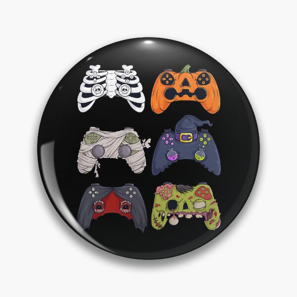 Item preview, Halloween Gaming Controllers Skeleton Zombie Mummy Pumpkin designed and sold by khdmalakarak.