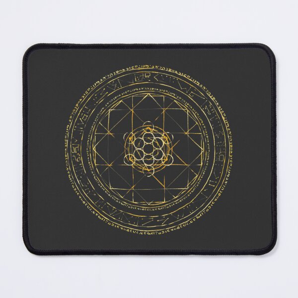 Item preview, Doctor Strange Inspired Magic Circle Illustration with Mystic Symbols designed and sold by Demtanya.