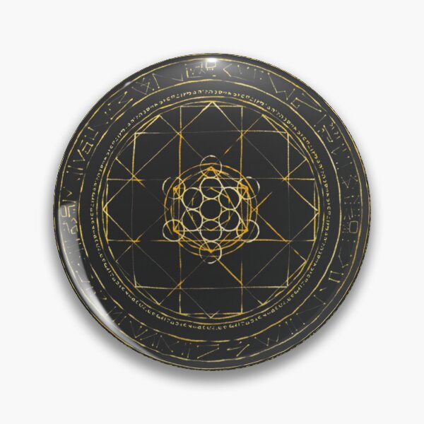 Item preview, Doctor Strange Inspired Magic Circle Illustration with Mystic Symbols designed and sold by Demtanya.