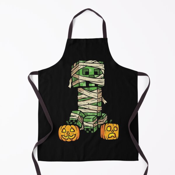Item preview, Gaming Pixel Mummy Monster Halloween Gamer Pumpkin Jack o Lantern designed and sold by khdmalakarak.