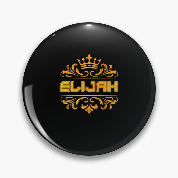 Item preview, Elijah Personalized Funny & Unique Custom Name Design with Crown designed and sold by Watsonarts.