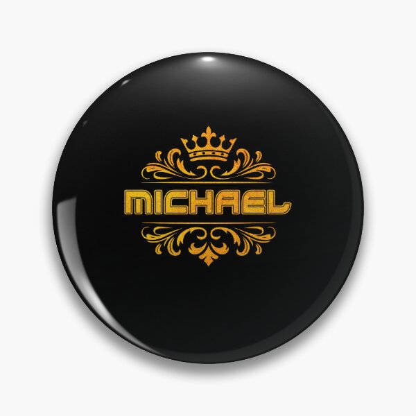 Item preview, Michael Personalized Funny & Unique Custom Name Design with Crown designed and sold by Watsonarts.