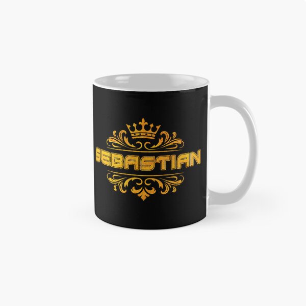 Item preview, Sebastian Personalized Funny & Unique Custom Name Design with Crown designed and sold by Watsonarts.