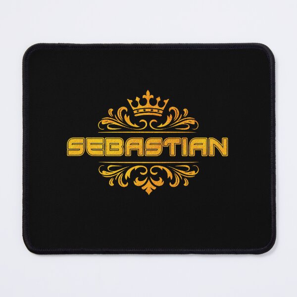 Item preview, Sebastian Personalized Funny & Unique Custom Name Design with Crown designed and sold by Watsonarts.