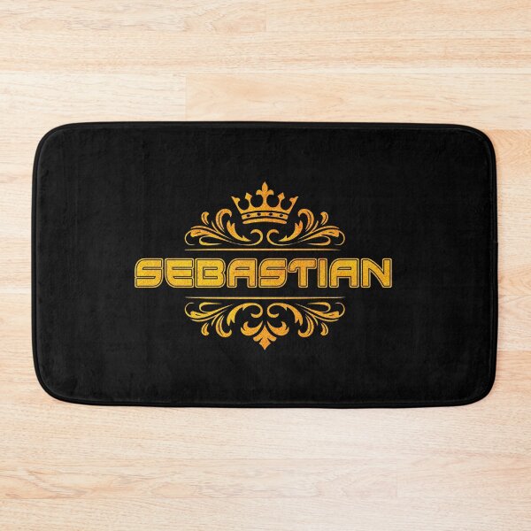 Item preview, Sebastian Personalized Funny & Unique Custom Name Design with Crown designed and sold by Watsonarts.