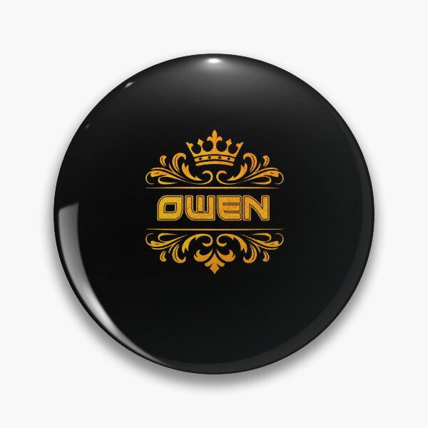 Item preview, Owen Personalized Funny & Unique Custom Name Design with Crown designed and sold by Watsonarts.