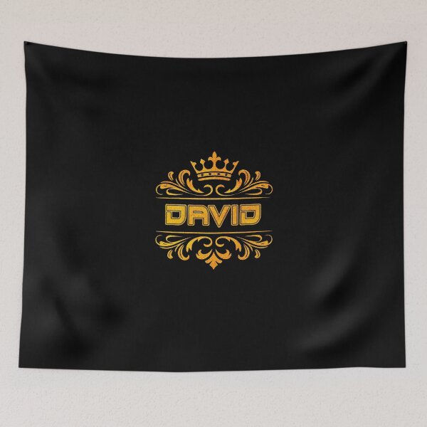 Item preview, David Personalized Funny & Unique Custom Name Design with Crown designed and sold by Watsonarts.