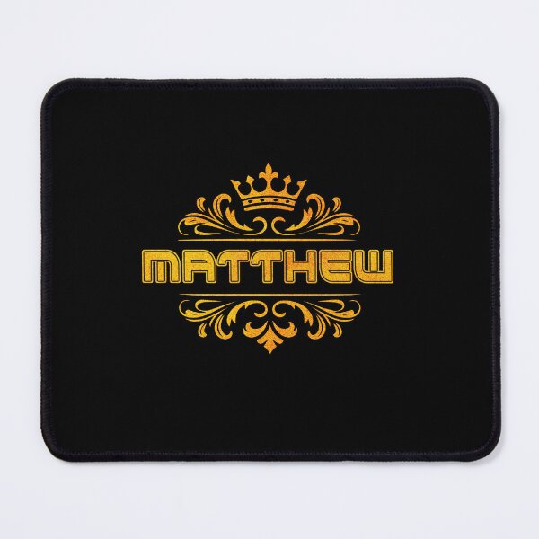 Item preview, Matthew Personalized Funny & Unique Custom Name Design with Crown designed and sold by Watsonarts.