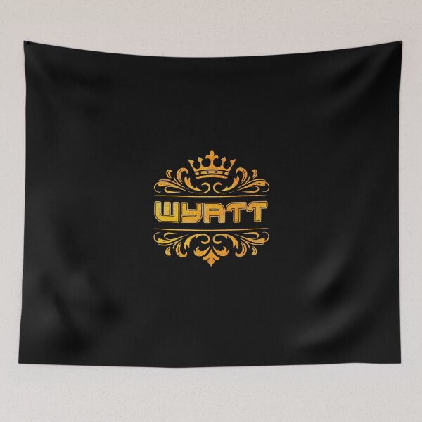 Item preview, Wyatt Personalized Funny & Unique Custom Name Design with Crown designed and sold by Watsonarts.
