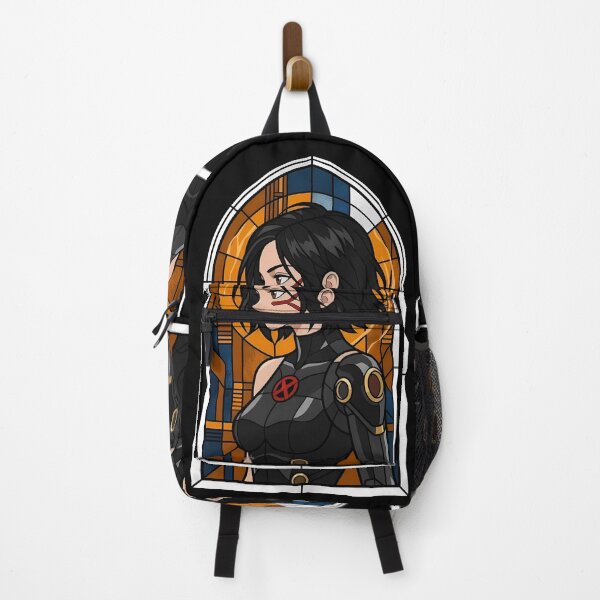 Item preview, Alita Alita Battle Angel Orange Stained Glass Cyber Portrait designed and sold by mildaclairmo.