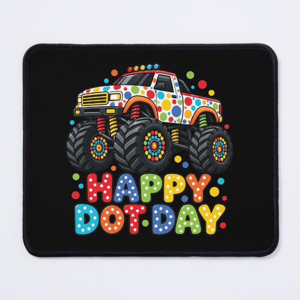 Item preview, Happy Dot Day Monster Truck Polka Dot designed and sold by KodiakMillyy.