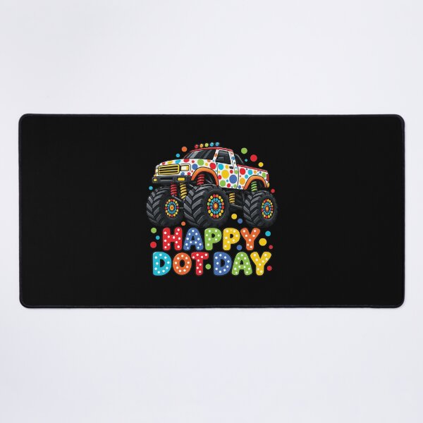 Item preview, Happy Dot Day Monster Truck Polka Dot designed and sold by KodiakMillyy.