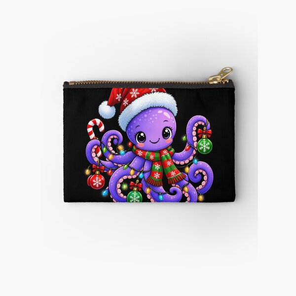 Item preview, Christmas Octopus Cute Holiday Sea Creature Design for Ocean Lovers designed and sold by Teetreasure2.