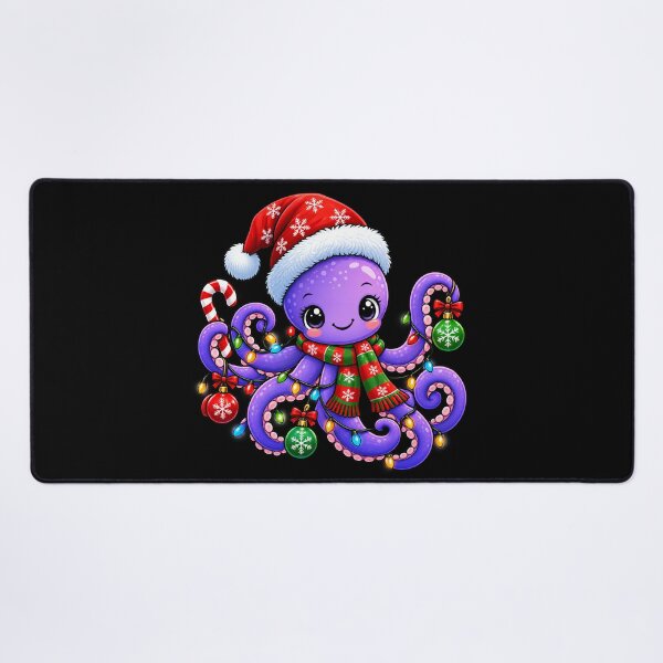 Item preview, Christmas Octopus Cute Holiday Sea Creature Design for Ocean Lovers designed and sold by Teetreasure2.