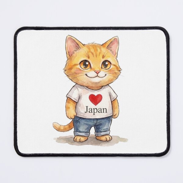 Item preview, Love Japan Series - The Cat 猫 designed and sold by Yoshi - Design - Osaka.