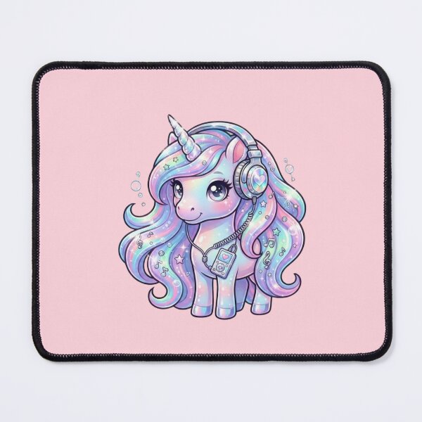 Item preview, Cute unicorn, I'm enjoying some music. designed and sold by BiaSMartins.