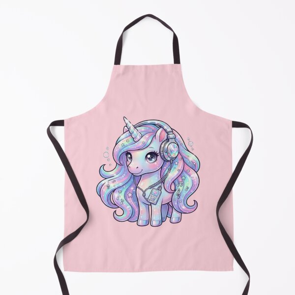Item preview, Cute unicorn, I'm enjoying some music. designed and sold by BiaSMartins.