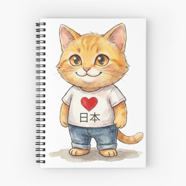Item preview, Love Japan Series - Nihon Neko 猫 designed and sold by Yoshi - Design - Osaka.