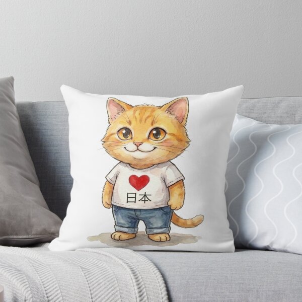 Item preview, Love Japan Series - Nihon Neko 猫 designed and sold by Yoshi - Design - Osaka.