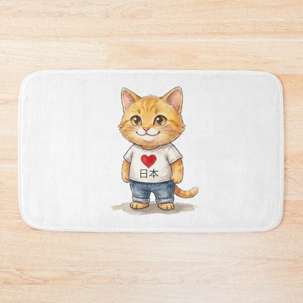 Item preview, Love Japan Series - Nihon Neko 猫 designed and sold by Yoshi - Design - Osaka.