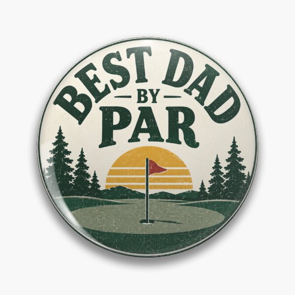 Item preview, Best Dad By Par - Golf Humor designed and sold by CampAndCoast.