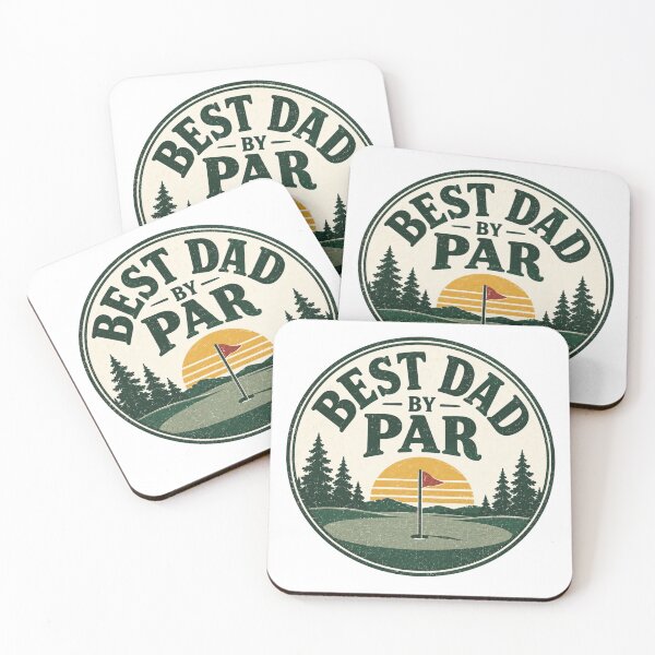 Item preview, Best Dad By Par - Golf Humor designed and sold by CampAndCoast.