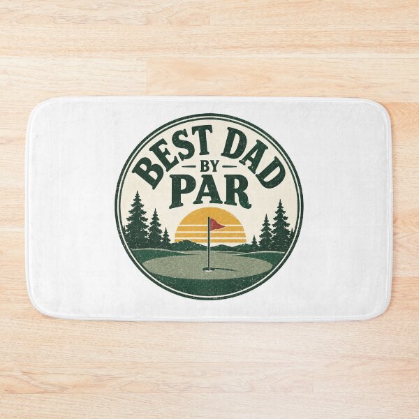 Item preview, Best Dad By Par - Golf Humor designed and sold by CampAndCoast.