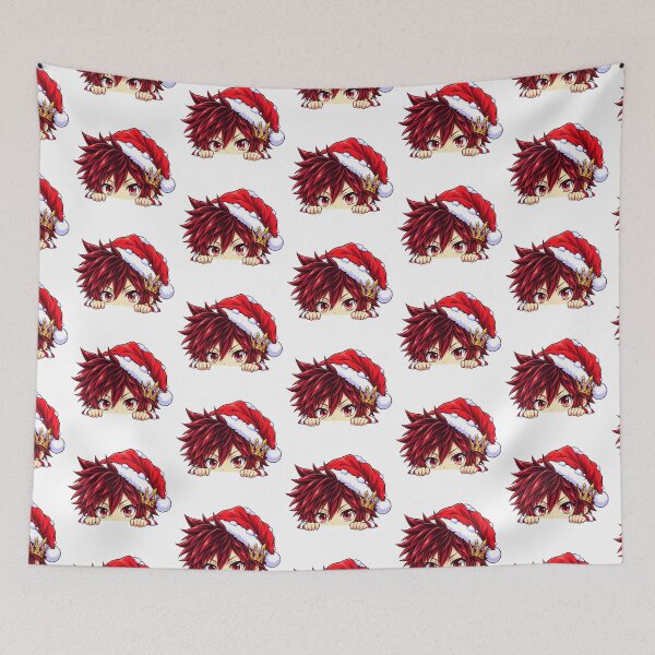 Item preview, Sora No Game No Life Christmas Peeking Face designed and sold by mildaclairmo.