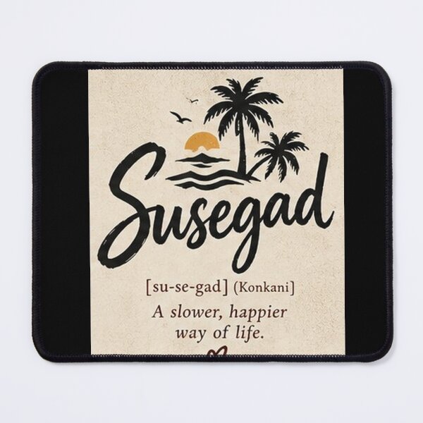 Item preview, Susegad Konkani — Slower Happier Way of Life designed and sold by Goanheartprints.