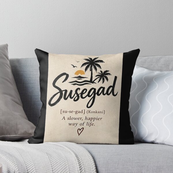 Item preview, Susegad Konkani — Slower Happier Way of Life designed and sold by Goanheartprints.